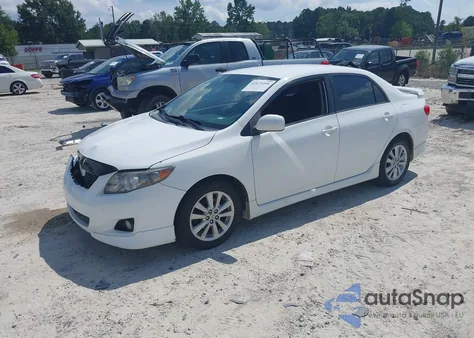 2010 Toyota Corolla S z USA, uszkodzony, nr VIN 1NXBU4EE3AZ207478